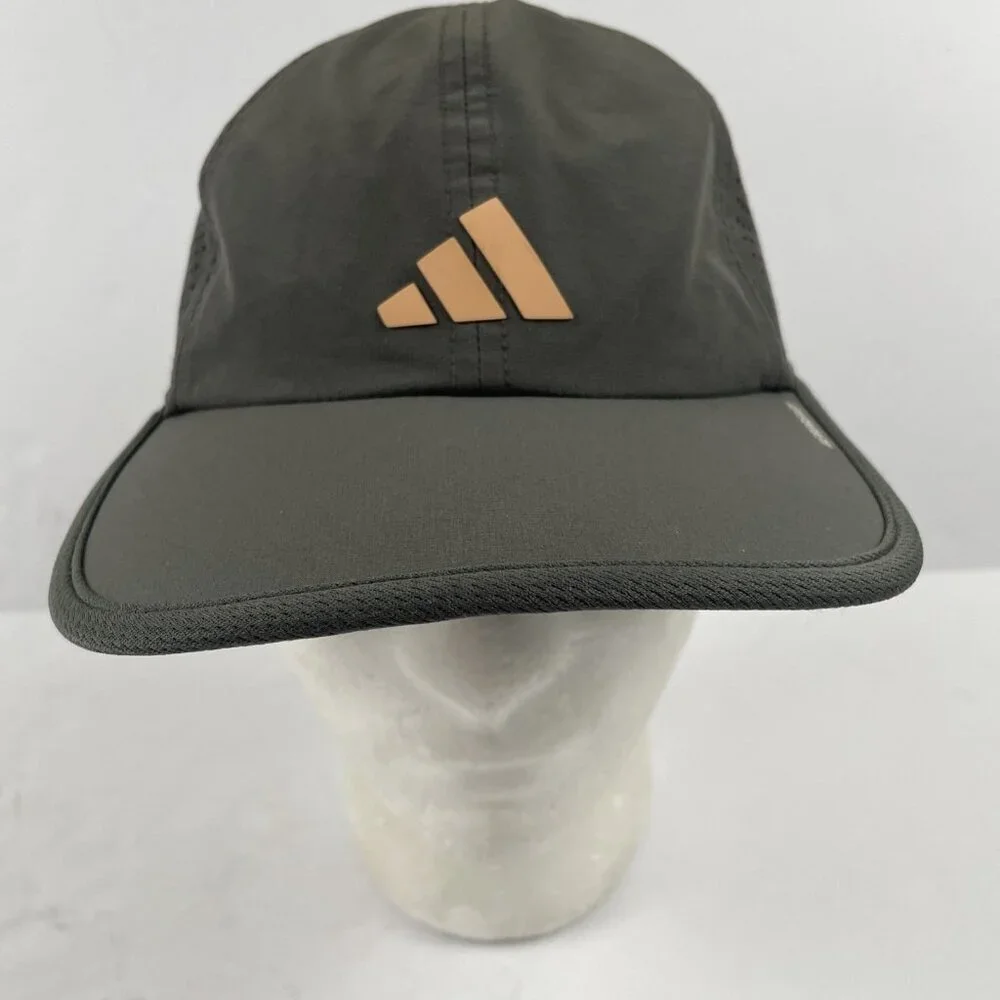 Adidas AeroReady Running Hat Cap Women’s Adjust Gray Pink Light Golf Athletic